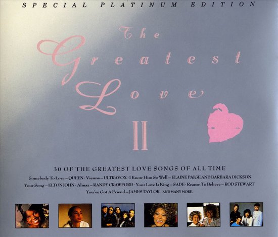 The Greatest Love, Vol II (Disc 1)